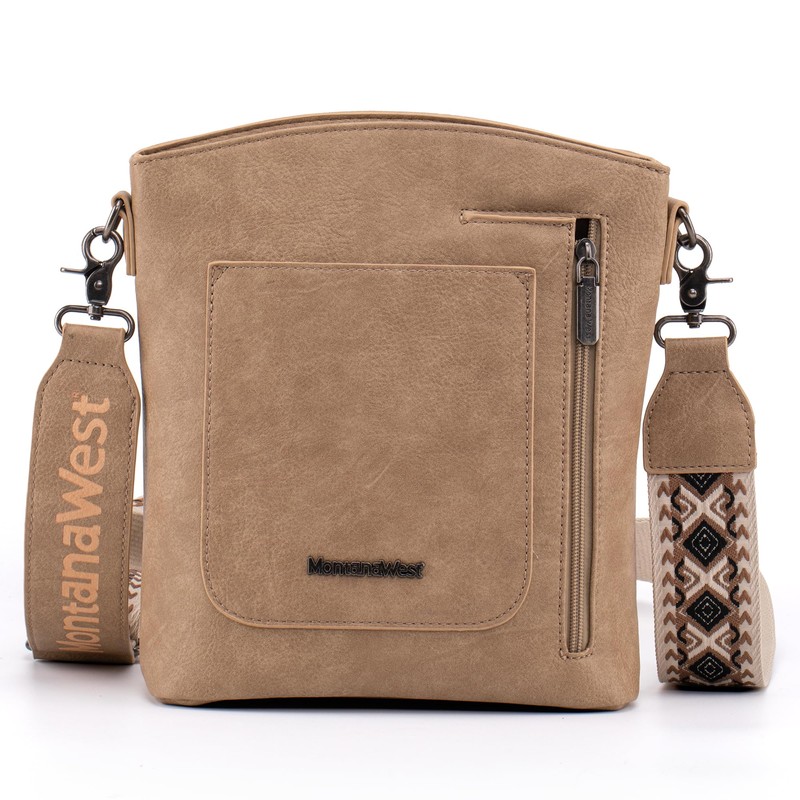 Montana West Crossbody Purses Large Vegan Leather Shoulder Bag for
