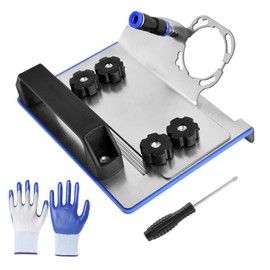 45 Degree Cutting Tool - Tile Chamfering Tool, Angle Grinder Stand for 45 Degree Tile Chamfering, Compatible with 100 Type Angle Grinders, Precise Angle Grinder Cutting Tool for Tiles, Stone, and Wood