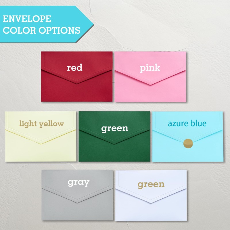 4x6 Envelopes Self Seal 50 Pack 4x6 Envelopes for Cards