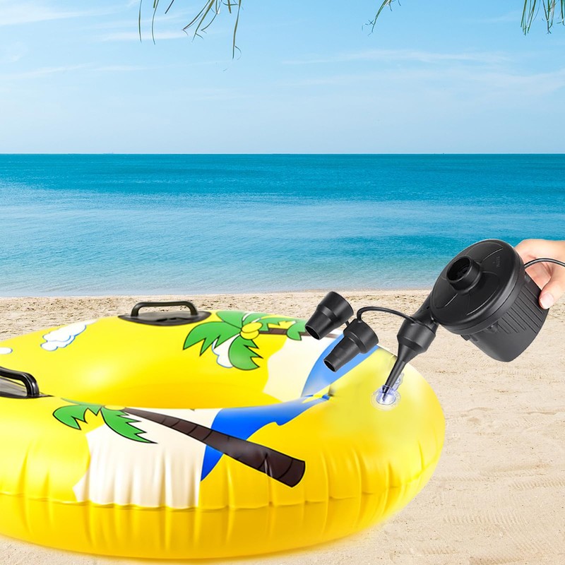 4 Set Air Pump Replacement Nozzles Head with 3 Sizes