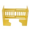 Retractable Book End Stable Adjustable Elegant Yellow Decorative Bookends for