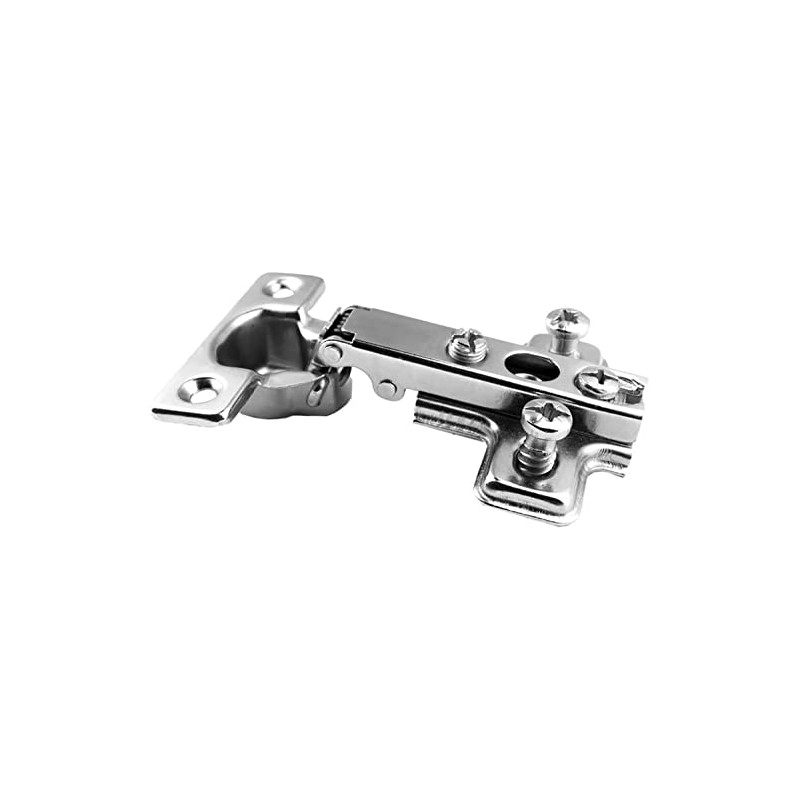 35-110_ Degrees Concealed Hinge Full Overlay Type with Mounting Plate