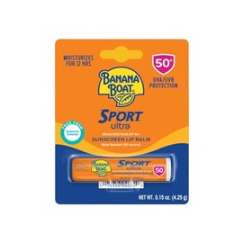Banana Boat Sport Performance Sunscreen Lip Balm SPF 50 0.15 oz (Pack of 7)