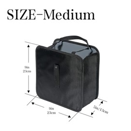 Car Trash Can Foldable, Hanging Waterproof Leakproof Trash Can Storage Bag - Premium Black Garbage Bag Organizer for Car Interior, Perfect Car Accessories for Keeping Your Vehicle Clean