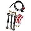 LSMIITTH Tripple Gas Forge Burners with Regulator Propane Forge Burner
