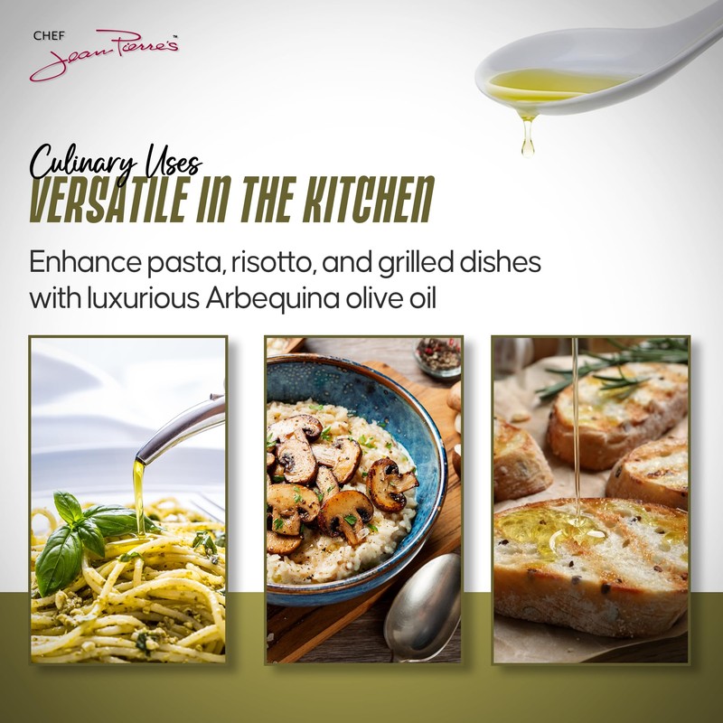 Chef Jean Pierre's Cold Pressed Extra Virgin Arbequina Olive Oil