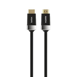 Belkin HDMI Cable HD Cable; 4K Cable High Speed HDMI Cable HDTV Cable HDMI Cable (AV10050bt2M), Black, 6.6 Feet