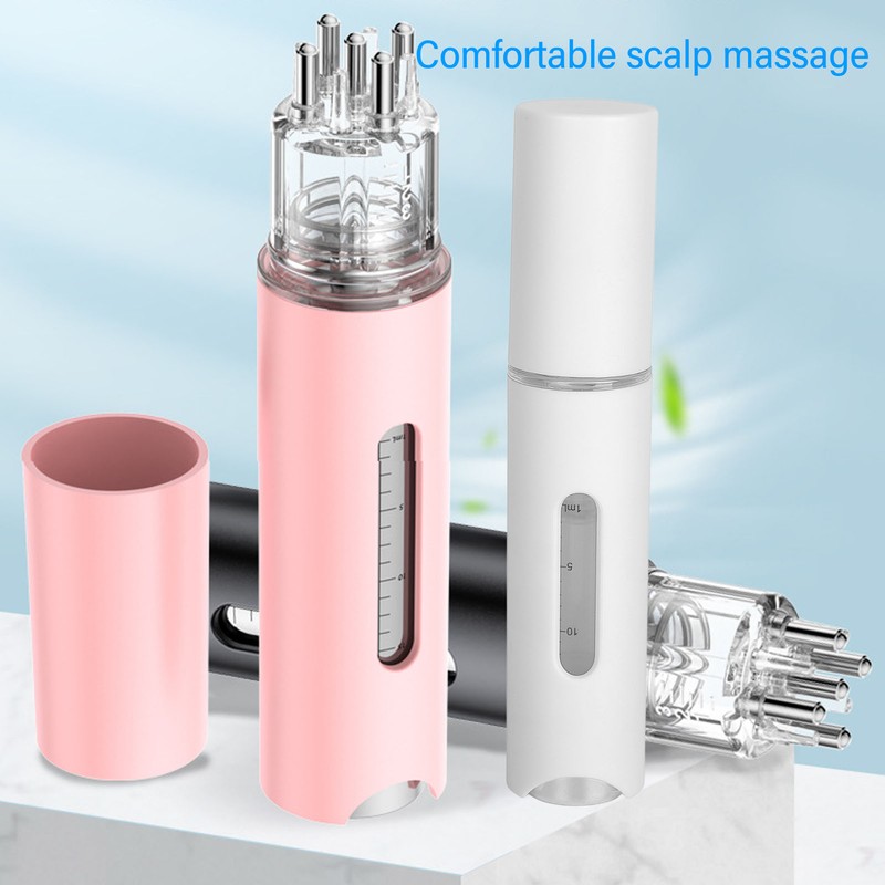 Scalp Applicator Comb 18ml Capacity Prevent Leakage Hair Massage Comb