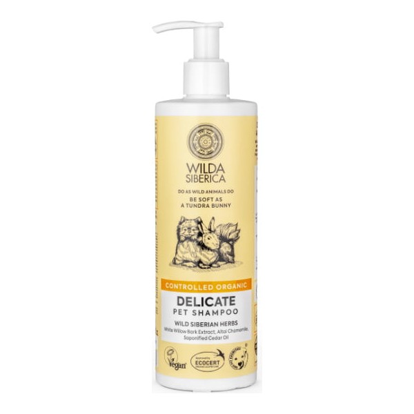 Wilda Siberica Delicate Pet Shampoo, 400 ml