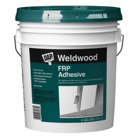 DAP 60481 FRP Latex Based Panel Adhesive, 4-Gallon, White