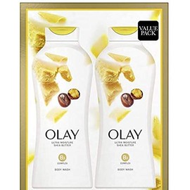 Olay Ultra Moisture Shea Butter 2 Body Washes 22 FL OZ