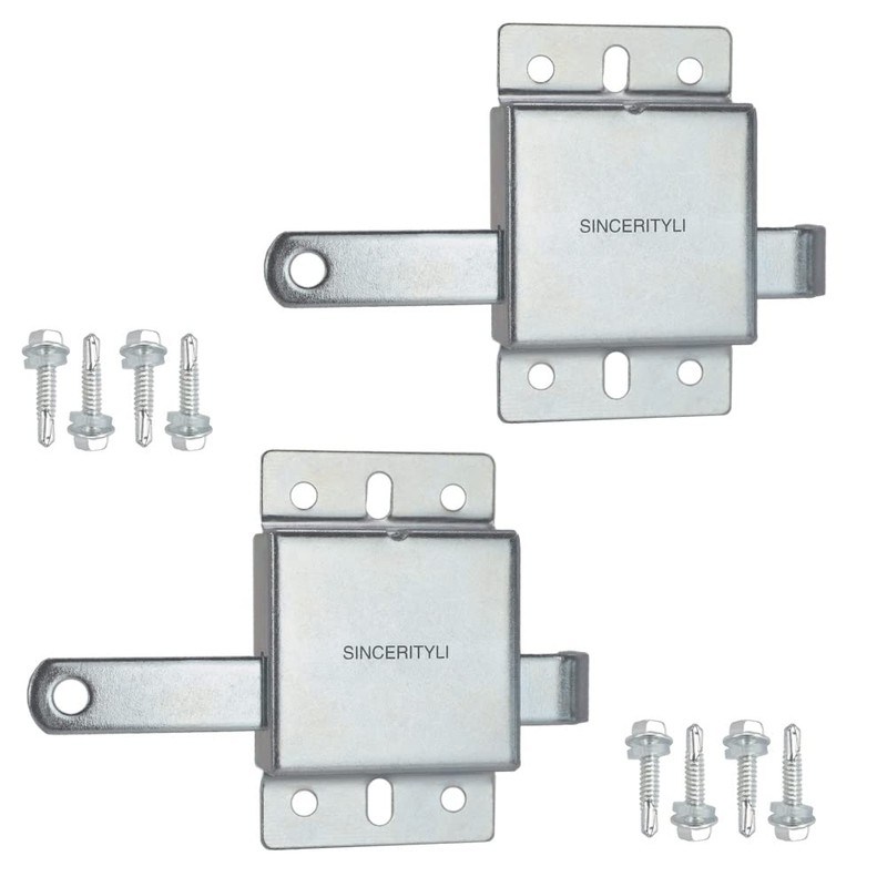 QZATTCAEN Garage Door Side Lock Inside Deadlock for Most Garage