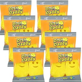 Scrub Daddy Dish Daddy Refills Pad 8 x 2 Pack
