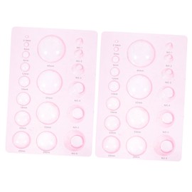 Gadpiparty 2pcs Paper Quilling Tools Half Ball Mini Molds DIY Craft Supplies for Paper Art Card Decoration Jewelry Making DIY Enthusiasts