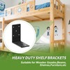 Heavy Duty L Brackets, 5" x 5" Heavy Duty Shelf
