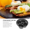 4 in 1 Egg Bites Molds Steam Basket, Egg Steam