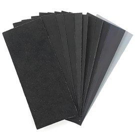 12 pcs Sandpaper 800 to 5000 Grits,Wet and Dry Sandpaper 9x3.6 Inch,800 1200 1500 2000 3000 5000 Grit Wet/Dry Sandpaper Sheets Kit for Cars Polishing Metals Walls Wood Furniture Sanding