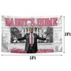 TRUMP DADDY'S HOME White house Flag 3x5 Ft Tapestry Decor