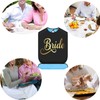 BWWKTOP Bridal Bibs With Crumb Catcher Bridal Clothing Protectors Bridal
