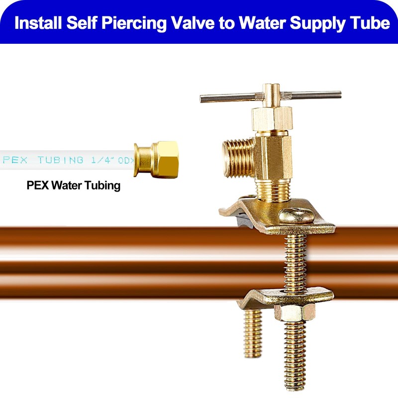 PEX Refrigerator Water Line Kit - 25FT Premium Ice Maker
