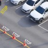 24" Stop Pavement Stencil – Heavy-Duty Silicone Road Marking Template