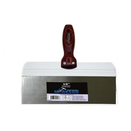 Markson Brazilian Pakka Proffesional Wooden Handle Stainless Steel Putty Spatula, Joint Tool (10 Inch)