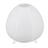 Lantern Table Paper Lamp Warm Light E14 Bulb Simple Installation