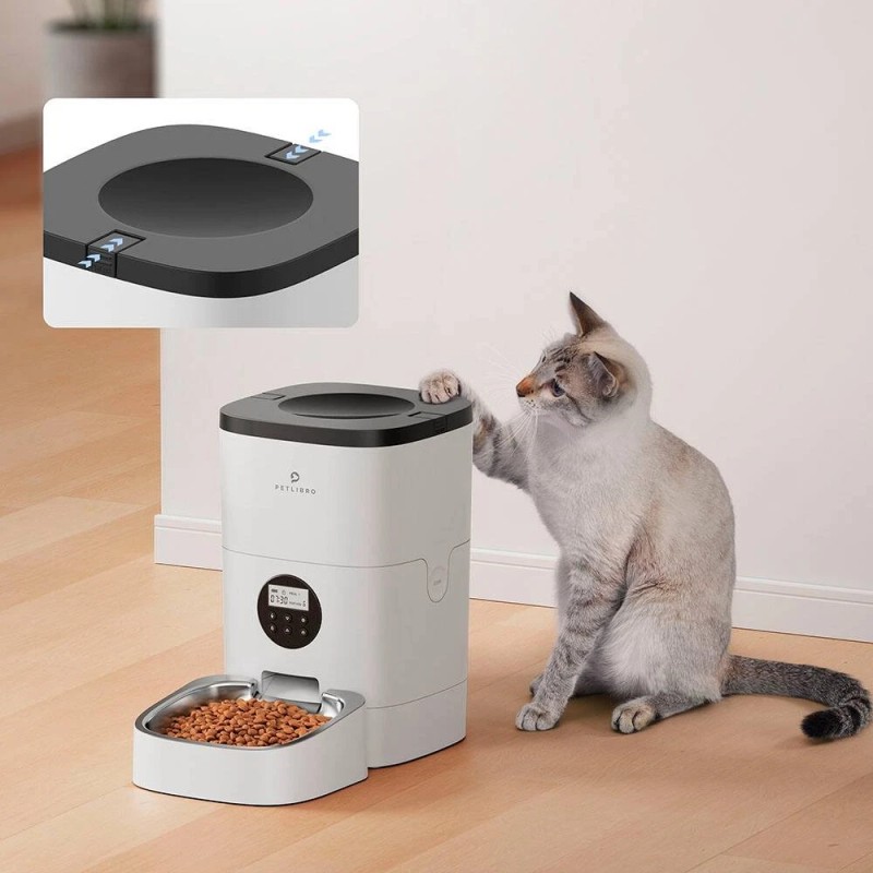 Petlibro PL-AF001-01W 4L Automatic Dog & Cat Feeder, White-Certifie