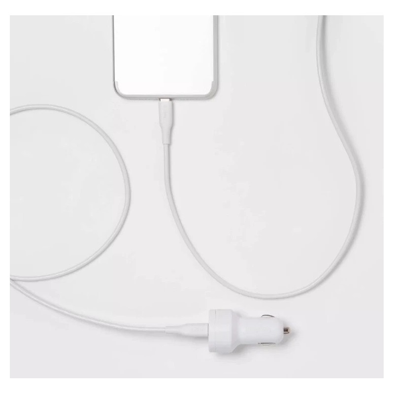 Heyday 6ft. Car Charging Kit - USB-C to USB-C -