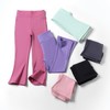 Chicduo 6 Pack Girls Flare Legging Kids Bootcut Pants Girls
