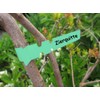 HomeTools.eu® 100 Labels for Plants Weatherproof Plastic 21 x 2