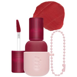 I'M MEME Color Key Ring Velvet Lip Tint - 06 Berry Pink | Long Lasting Lip Stain, Matte Finish, Smooth Texture, Kbeauty, Cute Korean Makeup, Compact, Portable Keychain, Travel-Friendly, Gift, 2.8g