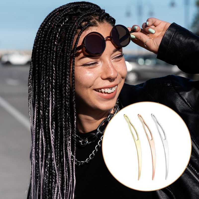 3Pcs Interlocking Tool for Locs & Sisterlocks, Retighten Tool &