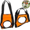 Umora Nursing Harness Walking Aid for Dogs Adjustable (Orange M)
