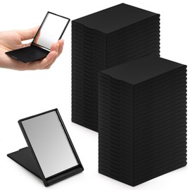 ZOOFOX 50 Pieces Mini Folding Mirror Bulk, Compact Makeup Mirror for Purse, Portable Makeup Mirror for Women Party Favors Daily Use