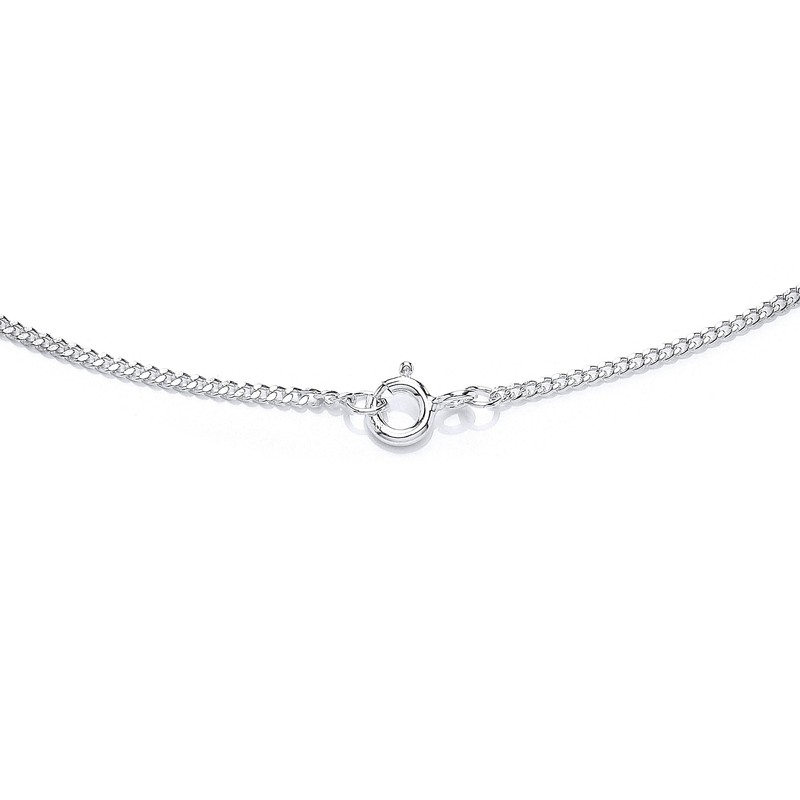 MiChic Silver Large Celtic Cross Pendant with 46 cm Chain