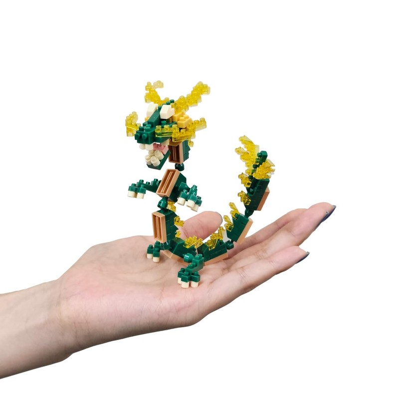 nanoblock NBC_385 Kawada Nanoblock Zodiac Tatsu, 160 Pieces, 3.5 x