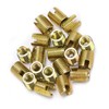 20Pcs 302 Carbon Steel Self-Tapping Thread Insert Screw Bushing Repairing
