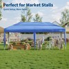 10x20 Pop Up Canopy with 2 Sidewalls - Heavy Duty