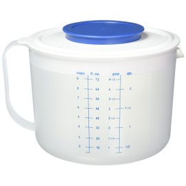 Norpro Mixing Jug with Measures, 9-Cup, One Size, Blue