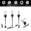 Geloo 30CM/12 Adjustable LED Navigation Lamp Marine Anchor Light,Navigation Light