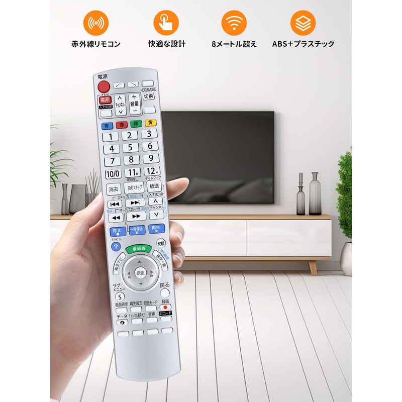 Recorder Remote Control EUR7658Y70 for Panasonic DIGA DMR-EX250V