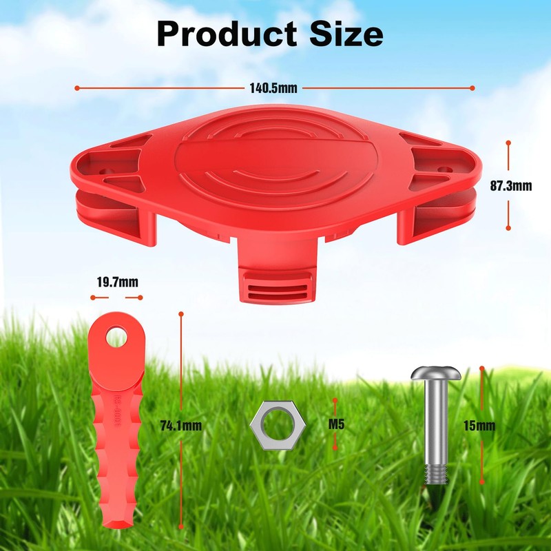 Rivershine CMZST065 Trimmer Blades Head Compatible with Craftsman Trimmer CMCST900