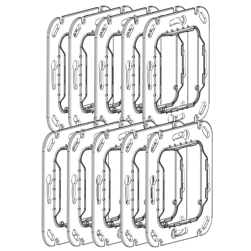 Somfy Smoove 9016911 Mounting Plate (Pack of 10)