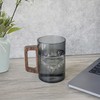 VWALK Gift for Bonus Mom Laser Engraved Glass Mug 13.5