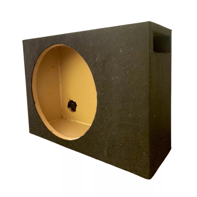 OMG 10” Ported Slim Shallow Subwoofer Box Enclosure