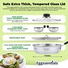Eggssentials Egg Poacher Pan Nonstick Coating - Poached Egg Cooker,