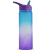 EcoVessel Wave Tritan Water Bottle 700ml, Lavender Fields