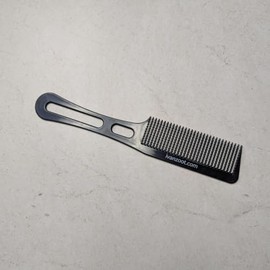 Euro style barber clipper taper blend comb wavy tooth