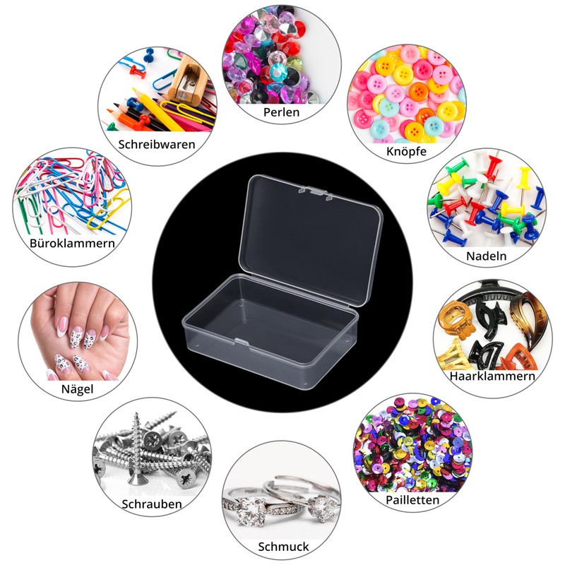 Winter Shore Plastic Storage Box with Lid Small [Pack of